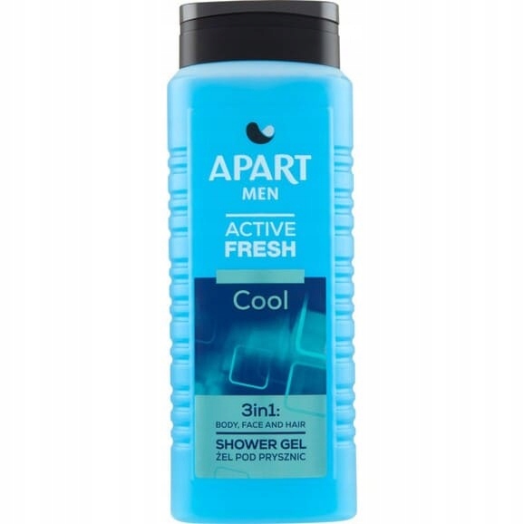 

Apart Men Active Fresh żel pod prysznic 3w1 500ml