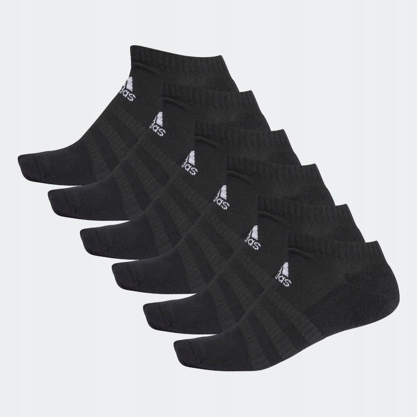 

Adidas Skarpety Stopki Cushion r.40-42 Czarne 6PAK