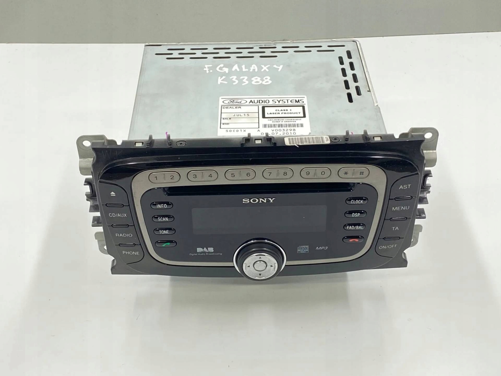 Radio samochodowe Ford Galaxy 2 facelift 2010 AM2T-18C939-DB