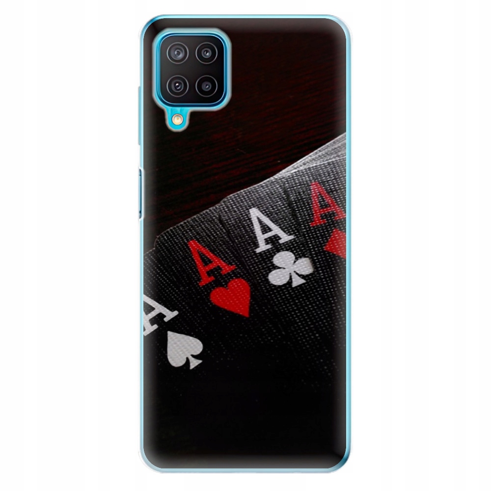 Silikonowe etui iSaprio Poker dla Samsung Galaxy M12