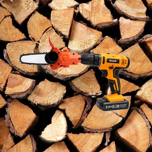 PRZYSTAWKA PIŁA ŁAŃCUCHOWA ADAPTER WIERTŁA DO PIŁY Seria Electric Chainsaw