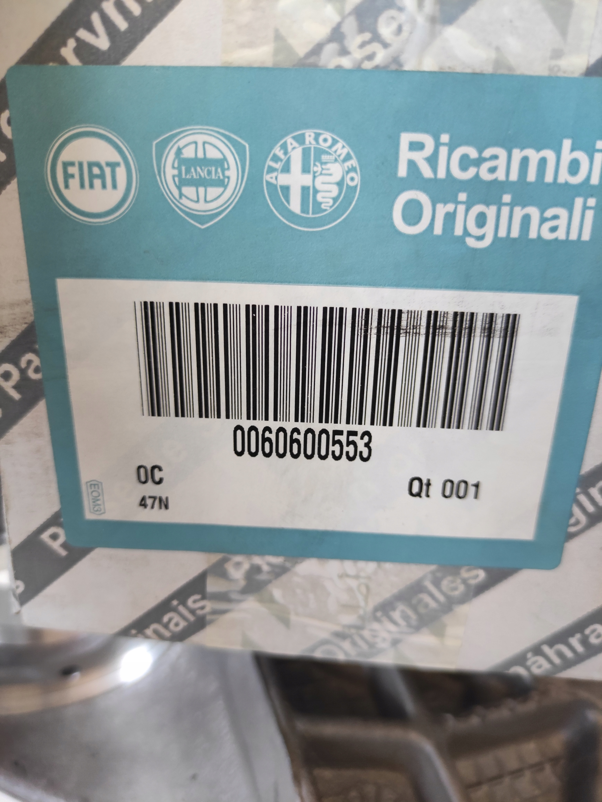 LAPA PODPORA POLOSI ALFA ROMEO 145 146 147 155 156 Part number 60600553