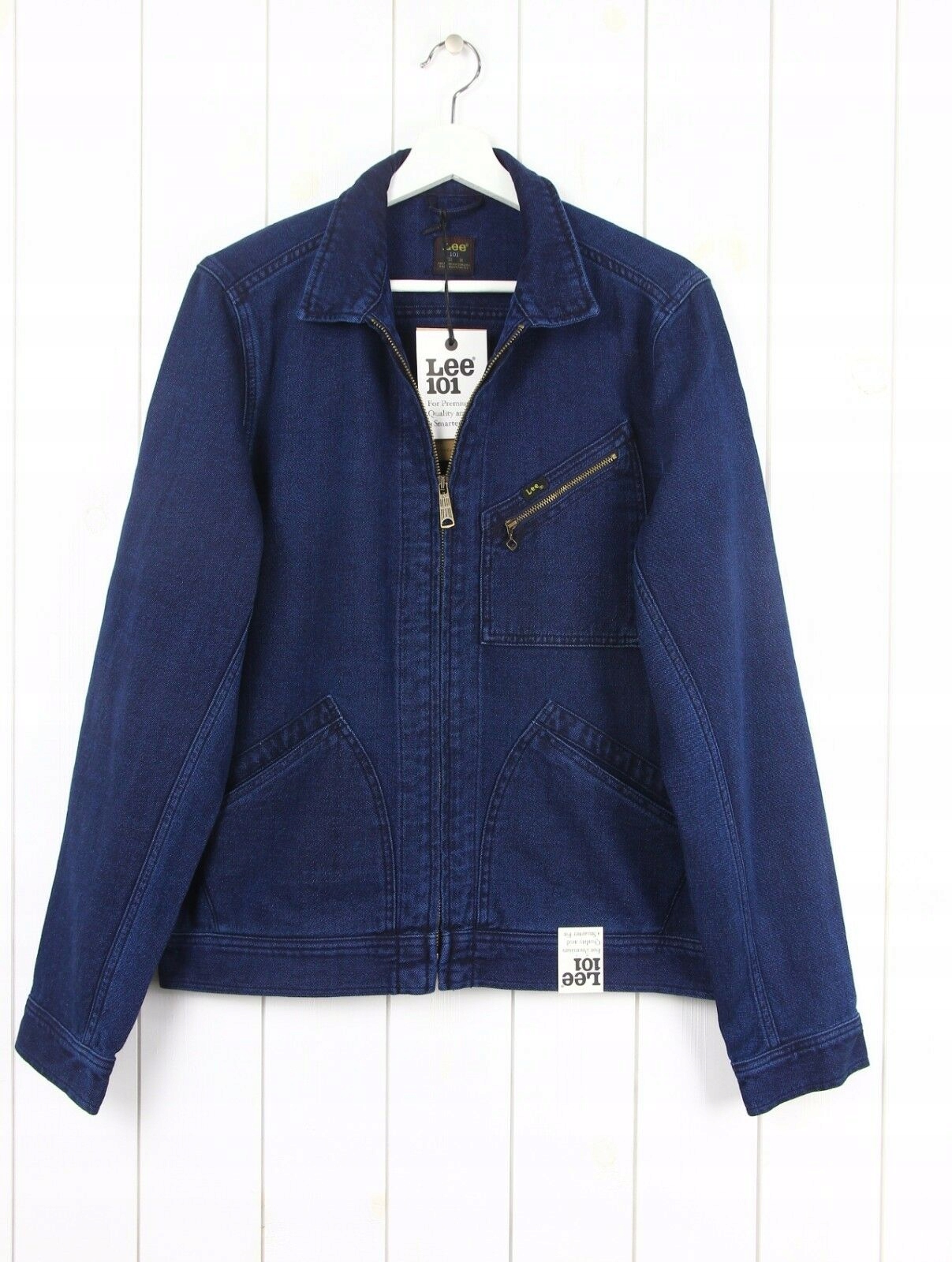 LEE 101 ZIP KATANA KURTKA JEANSOWA _ M Marka Lee