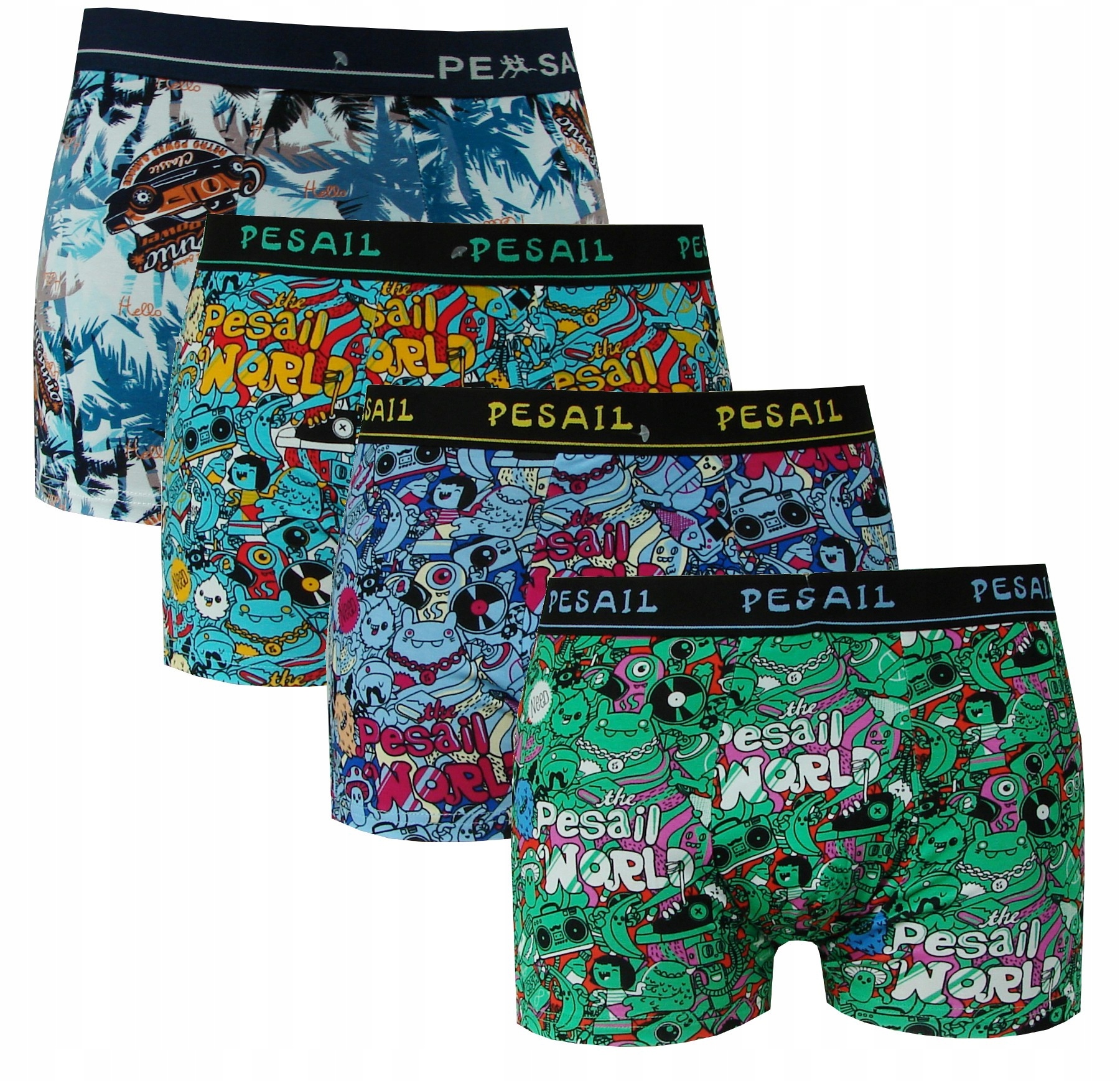 

Bokserki Męskie Bawełniane 4PAK. XL B85644