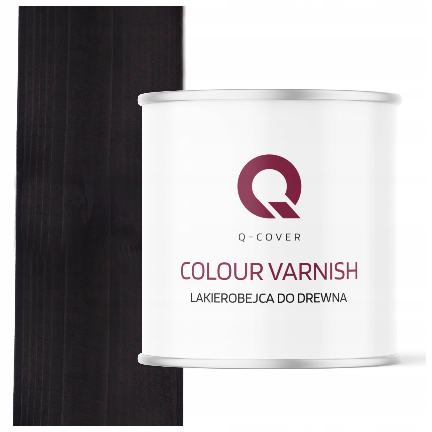 Lakovač Na Dřevo 3V1 Extra Lazura Černý Satén Barvy 2.5 L Ochranný