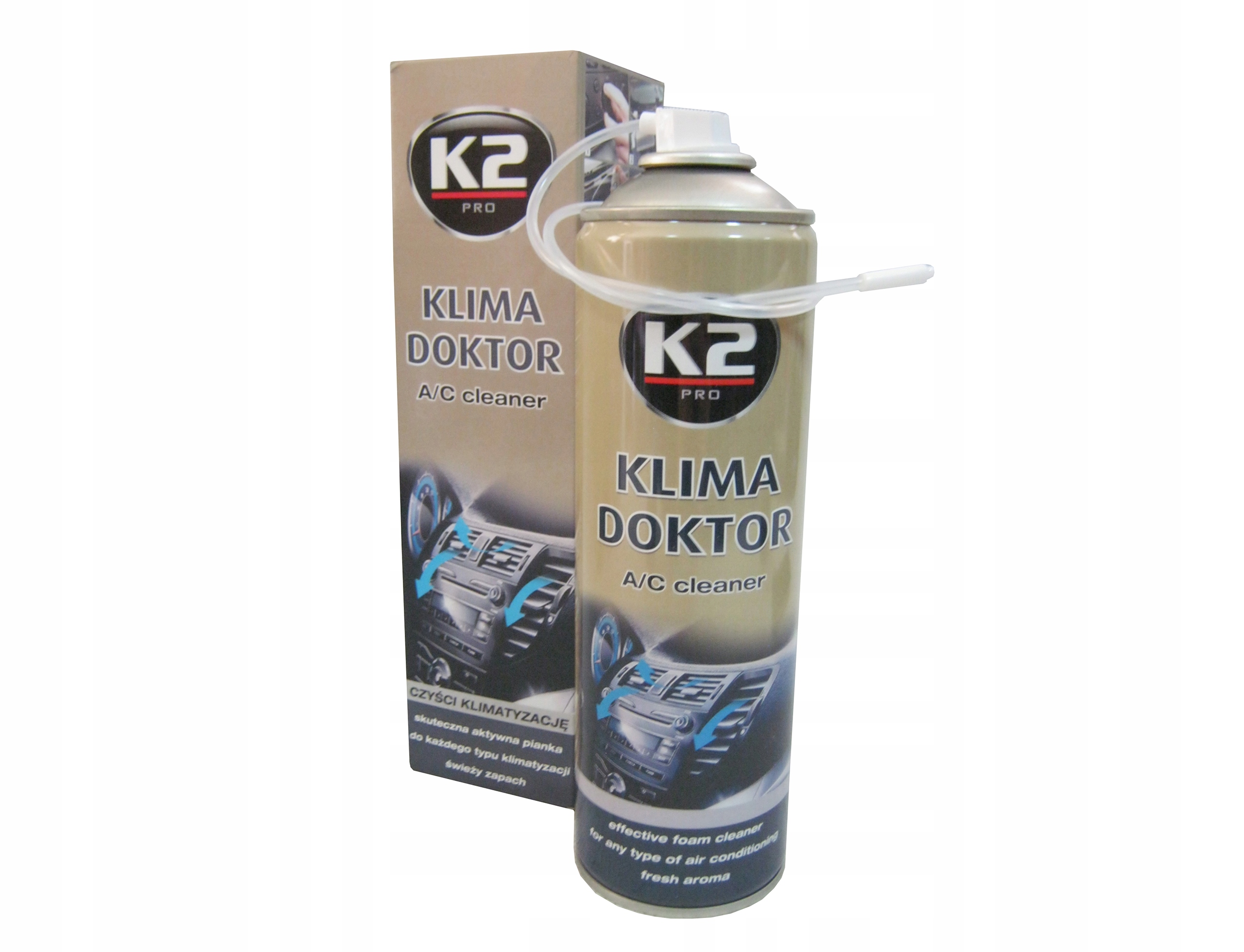 K2 KLIMA DOKTOR DO CZYSZCZENIA KLIMATYZACJI 500ML