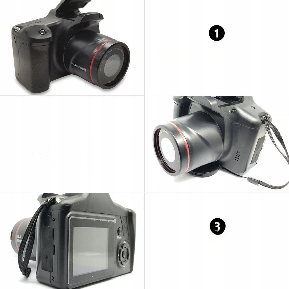 KAMERA 6X PROFESJONALNA Marka bez marki