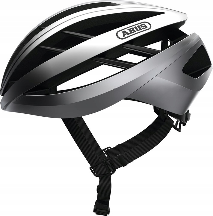 Cyklistická přilba Abus Aventor Gleam Silver S 51-55 cm