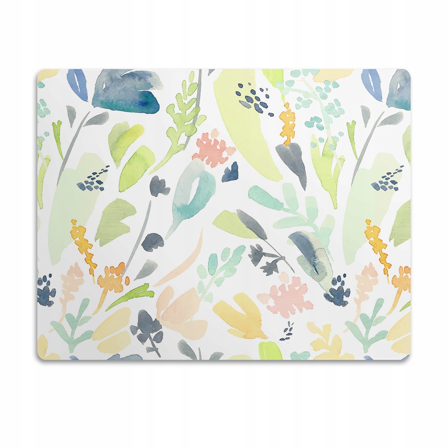 Levně Podložka pod misku pro kočky psa Květiny jemné 60x40