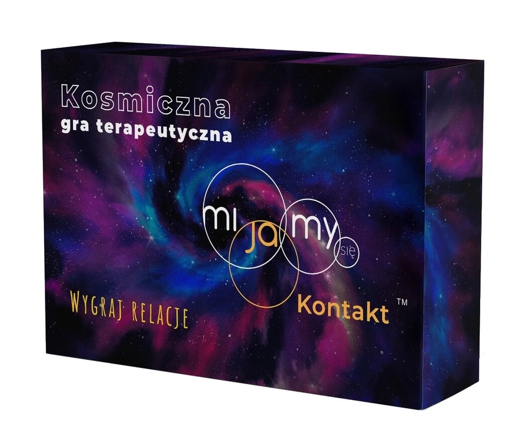 Gra planszowa Mijamy się. Kontakt kosmiczna gra terapeutyczna Mijamy się