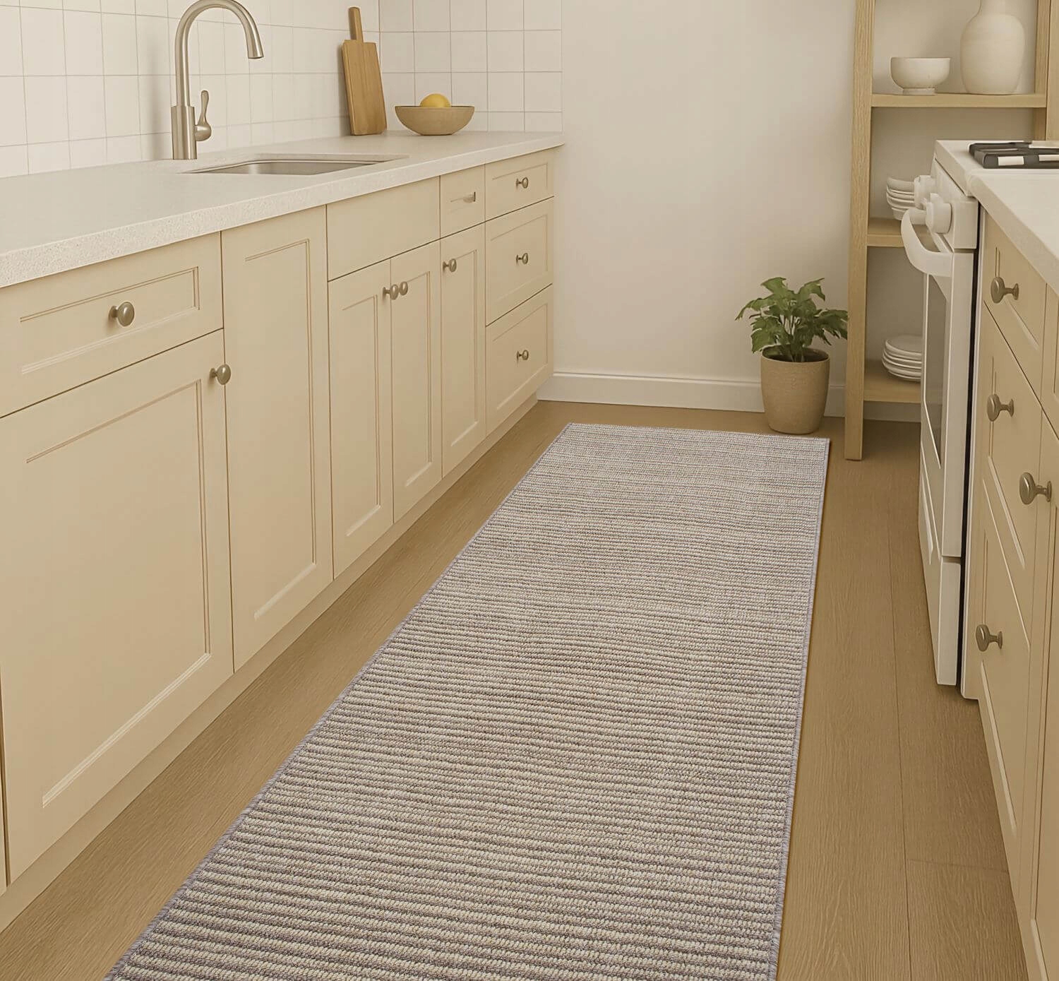 CHODNIK DO PRZEDPOKOJU KUCHNI NA METRY PODGUMOWANY ANTYPOŚLIZGOWY 67 CM Stan opakowania oryginalne