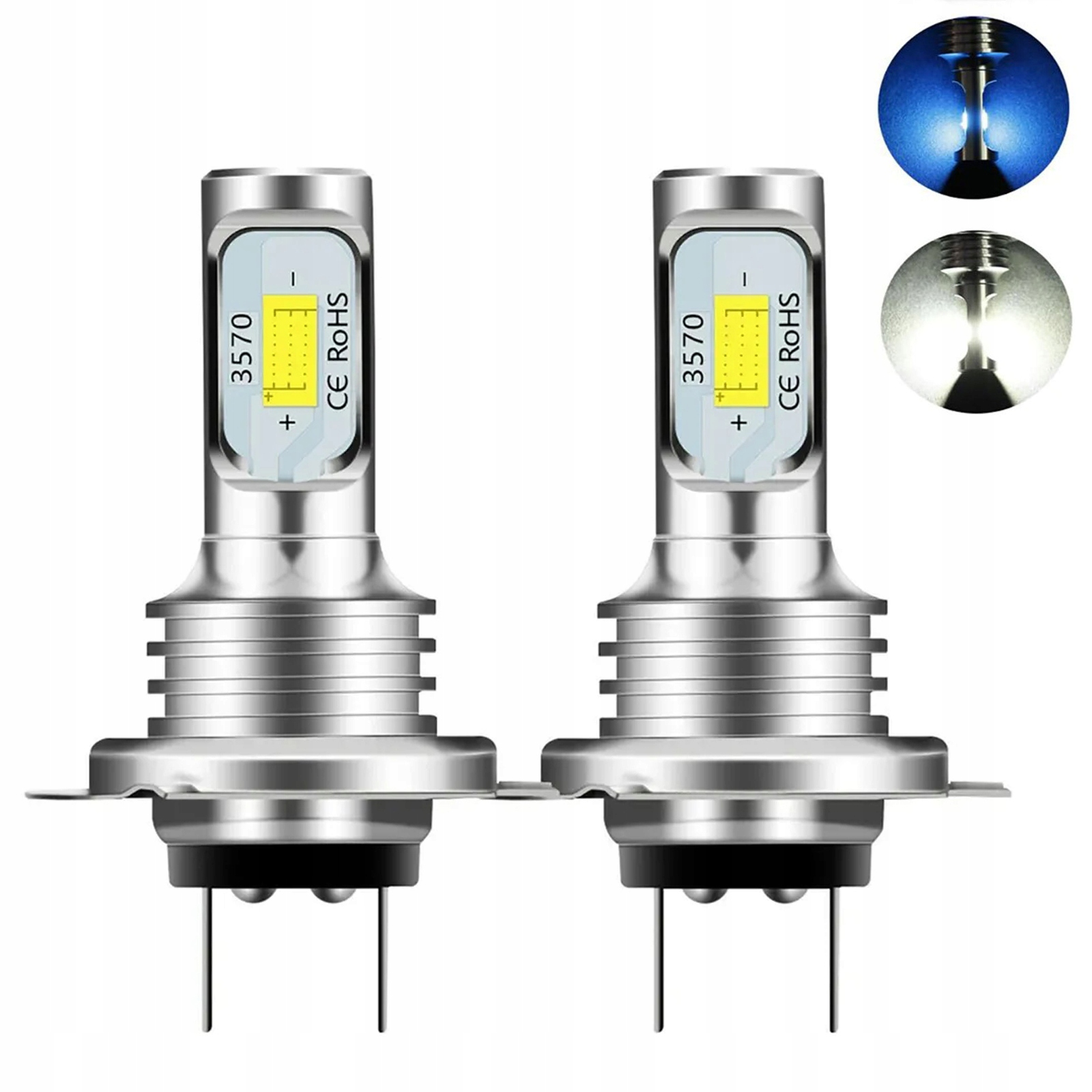 

Żarówki Led H7 Samochodowe 7000K 12V 24V Białe