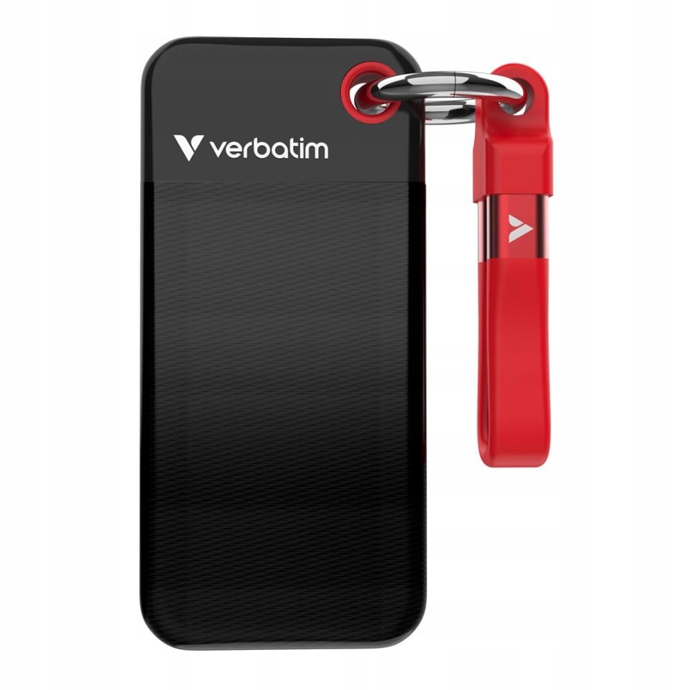 Verbatim Pocket 2TB Usb-c 3.2 Gen 2 black/red 32196