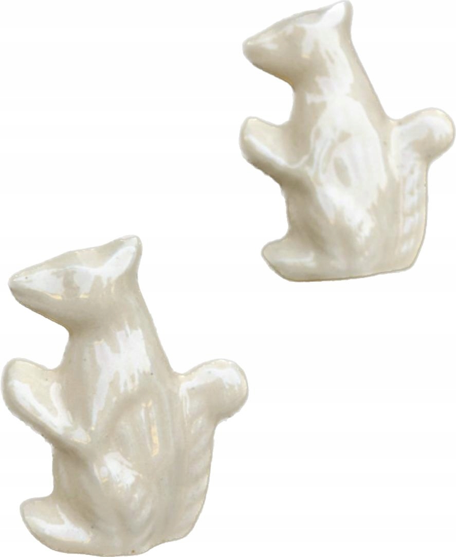 

uchwyt porcelanowy gałka zwierzęta wiewiórka