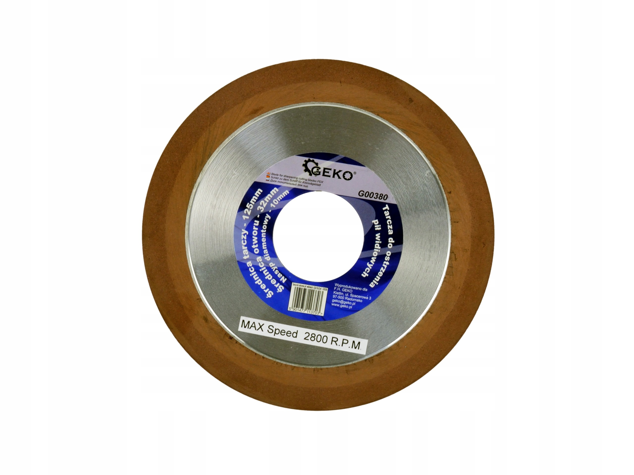 

Tarcza Do Ostrzenia Pil Widiowych 125x10x32x8mm