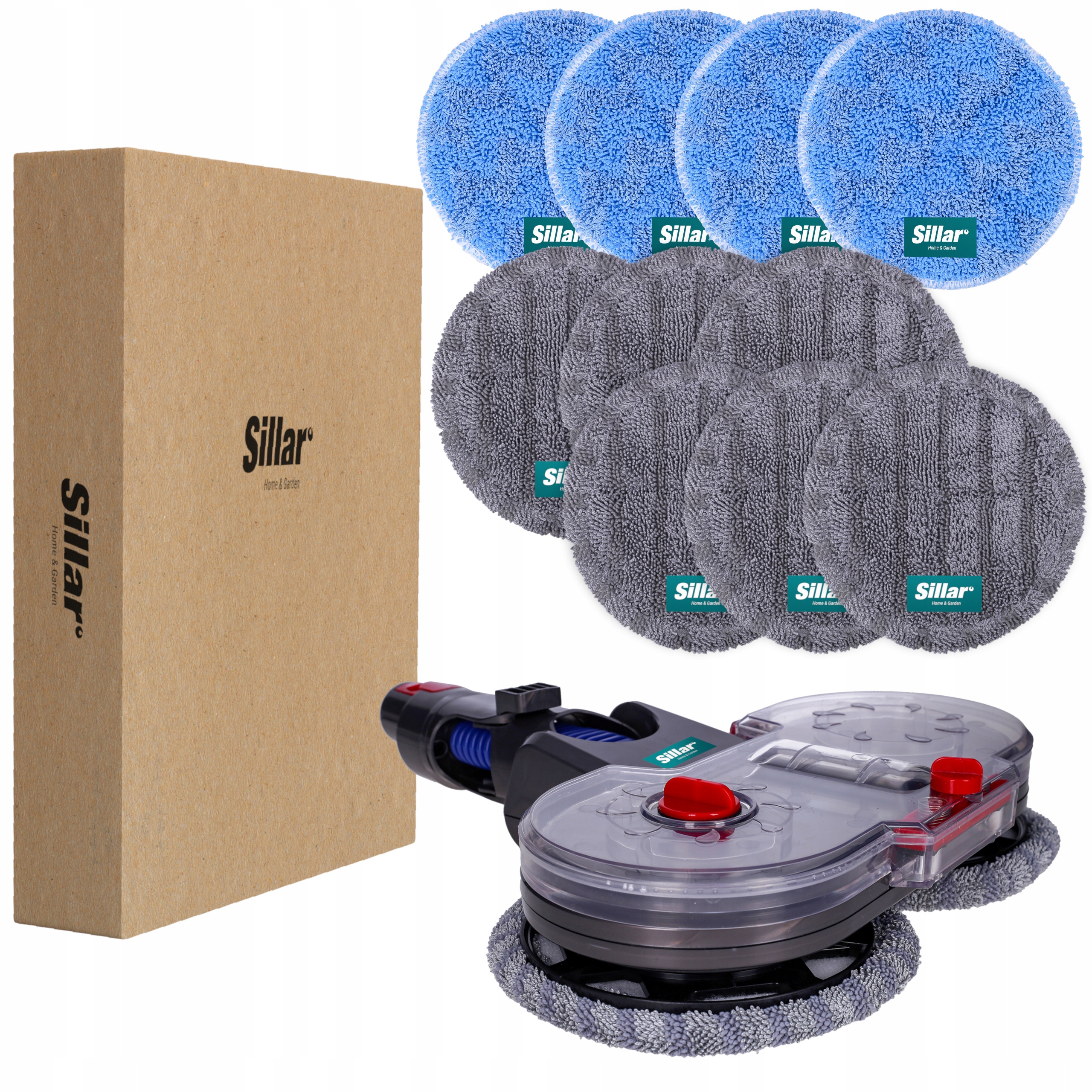 Kartáč mop 10 x mopovací utěrky pro vysavač Dyson V7 V8 V10 V11 V15