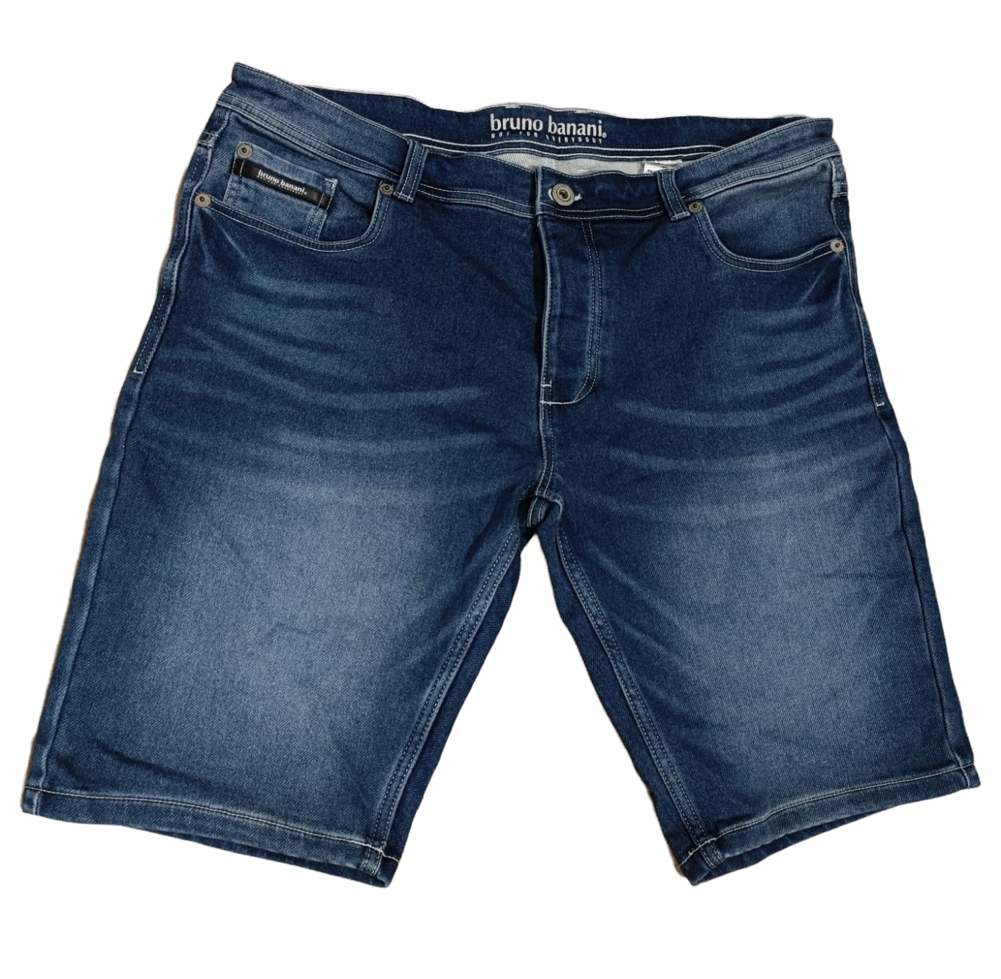 

Bruno Banani jeansowe spodenki męskie przetarcia L