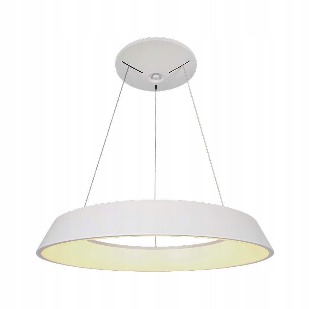 Závesná Led lampa biela okrúhla 50 cm moderná do jedálne 3000K V-tac