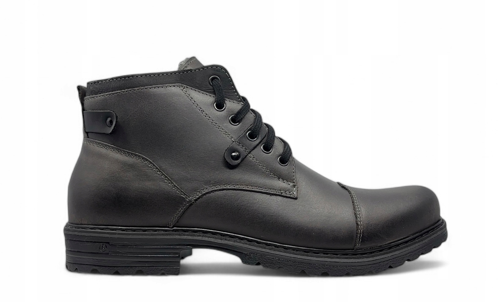 Kotníkové Boty Polbut C15s – přírodní kůže, zateplené, velikost 42