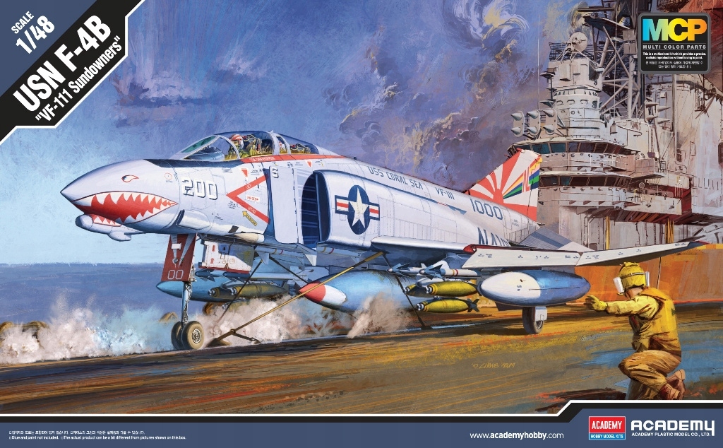 Academy 12232 F-4B VF-111 Sundowners Mcp 1:48