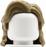 

Lego włosy figurki męskie, ciemny blond, długie