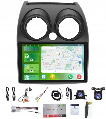 Rádio Navigácia Carplay Android Nissan Qashqai 2006-2013 4/64GB Sim