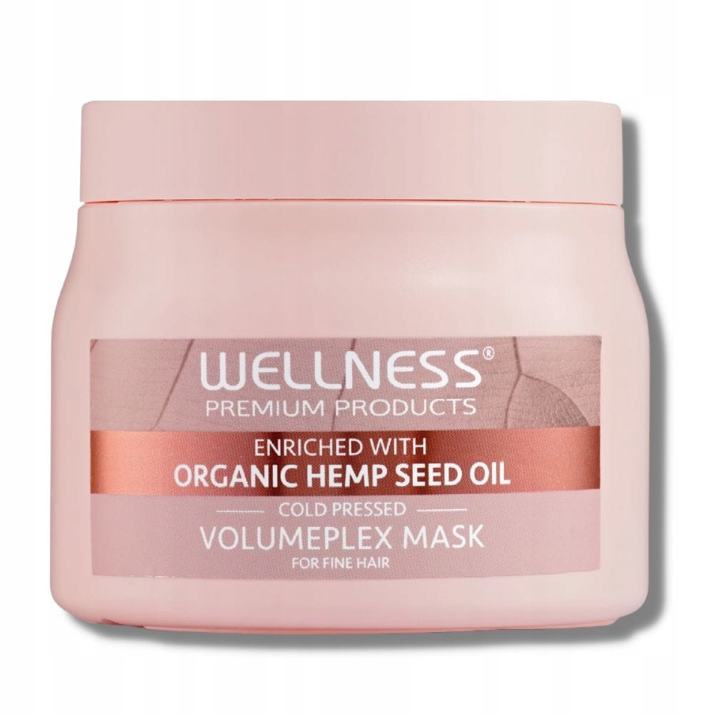 Wellness Premium Produkty Volumeplex Organická konopná olejová maska 500ml