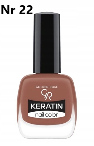 

Lakier do paznokci keratyna Golden Rose Keratin 22