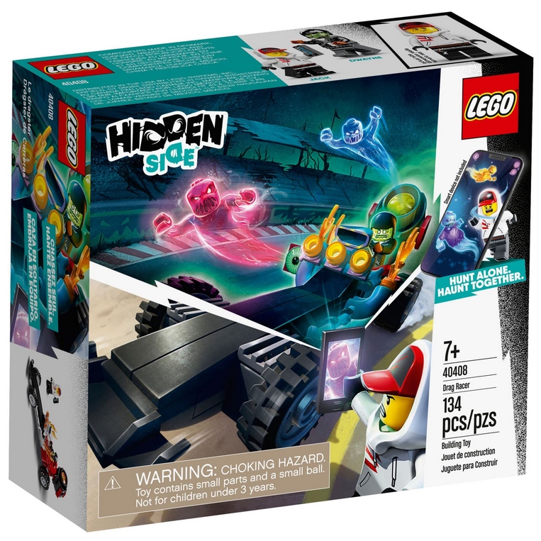 LEGO HIDDEN SIDE 40408 DRAGSTER / OPIS /