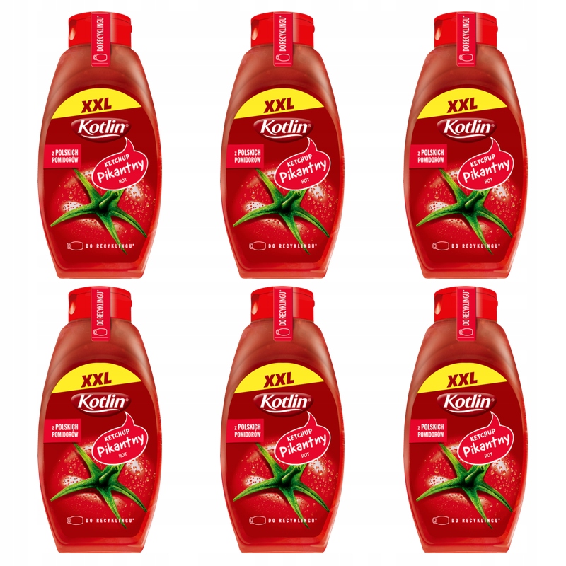 Kotlin Pikantní kečup 950 g X6