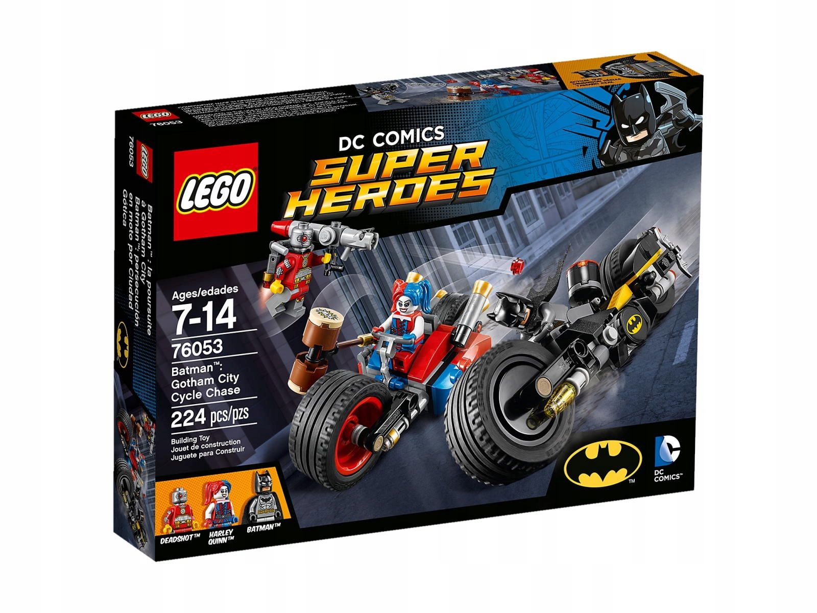 Lego DC Heroes 76053 Honička v Gotham City Stavebnice Batman Motocykl