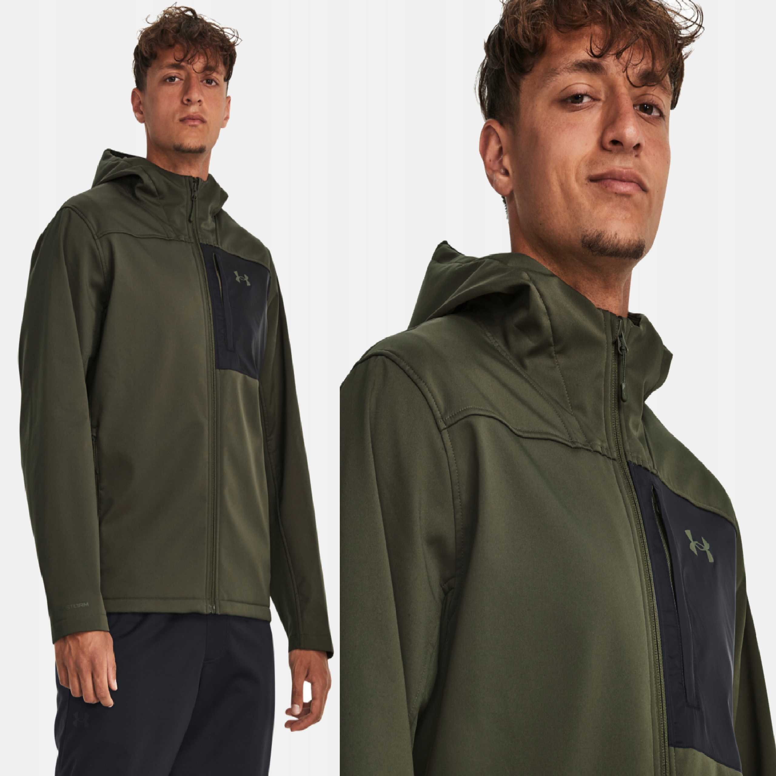 Pánská Sportovní Rozepínací Bunda S Kapucí Under Armour