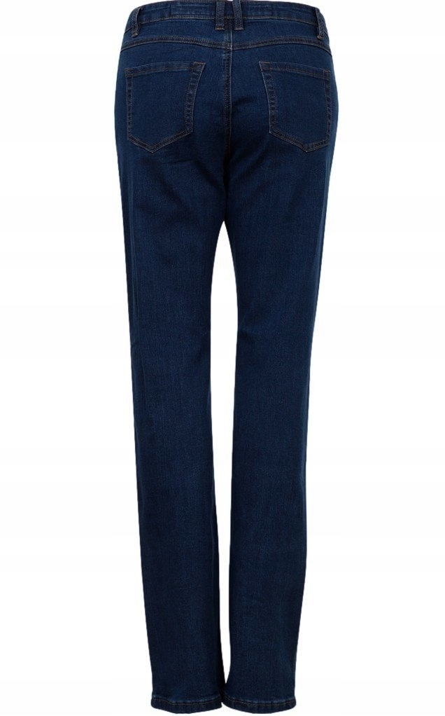 Plus Size Chalou Tmavě Modré Klasické Džíny Jednoduché N78 C020 52