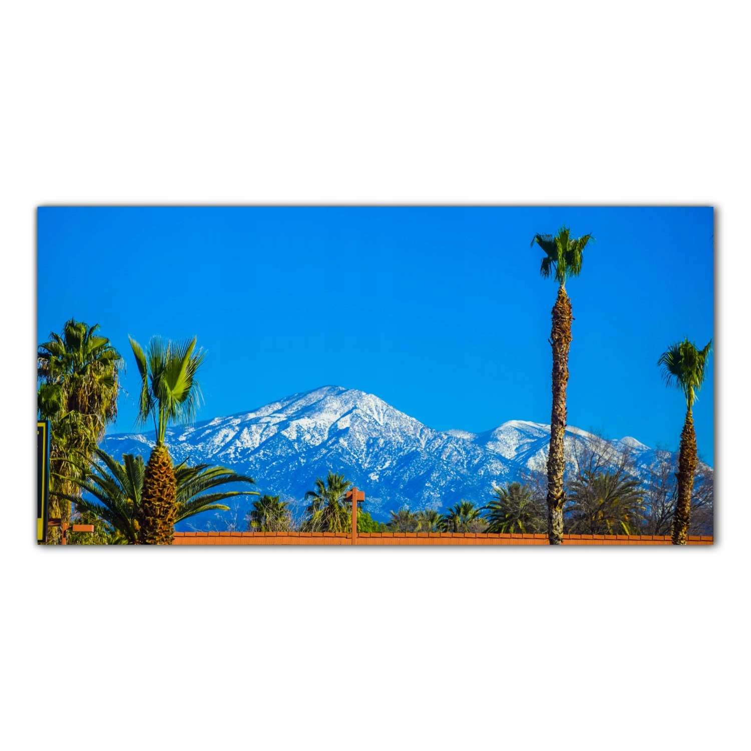 

Obraz Szklany Foto-obraz Los Angeles Śnieg 100x50