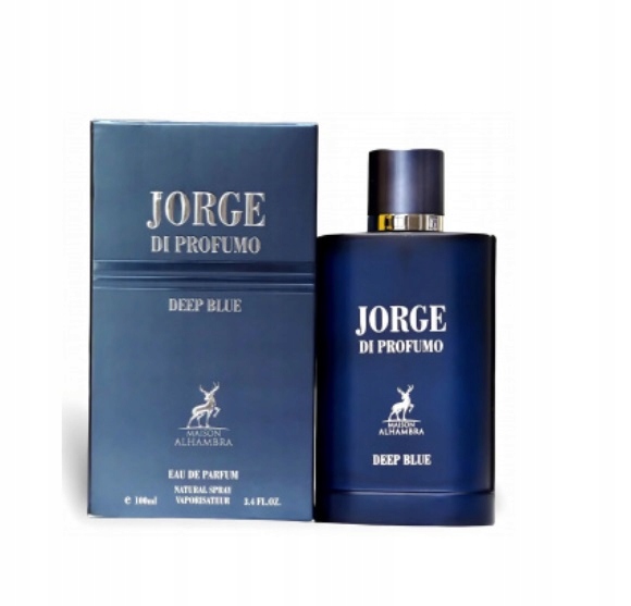 Maison Alhambra Jorge DI Profumo Deep Blue 100 ML Parfémovaná Voda Pro Muže