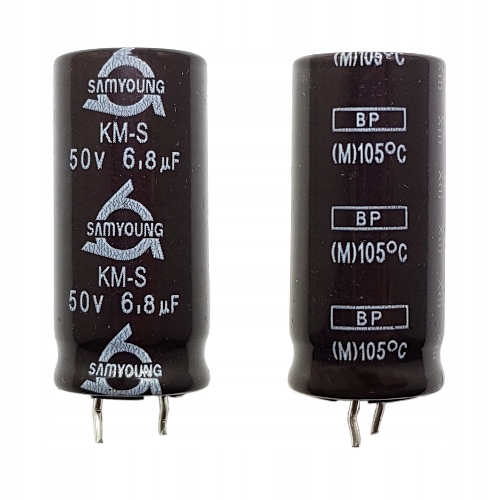 

6.8uF 50V kondensator bipolar Samyoung 100szt