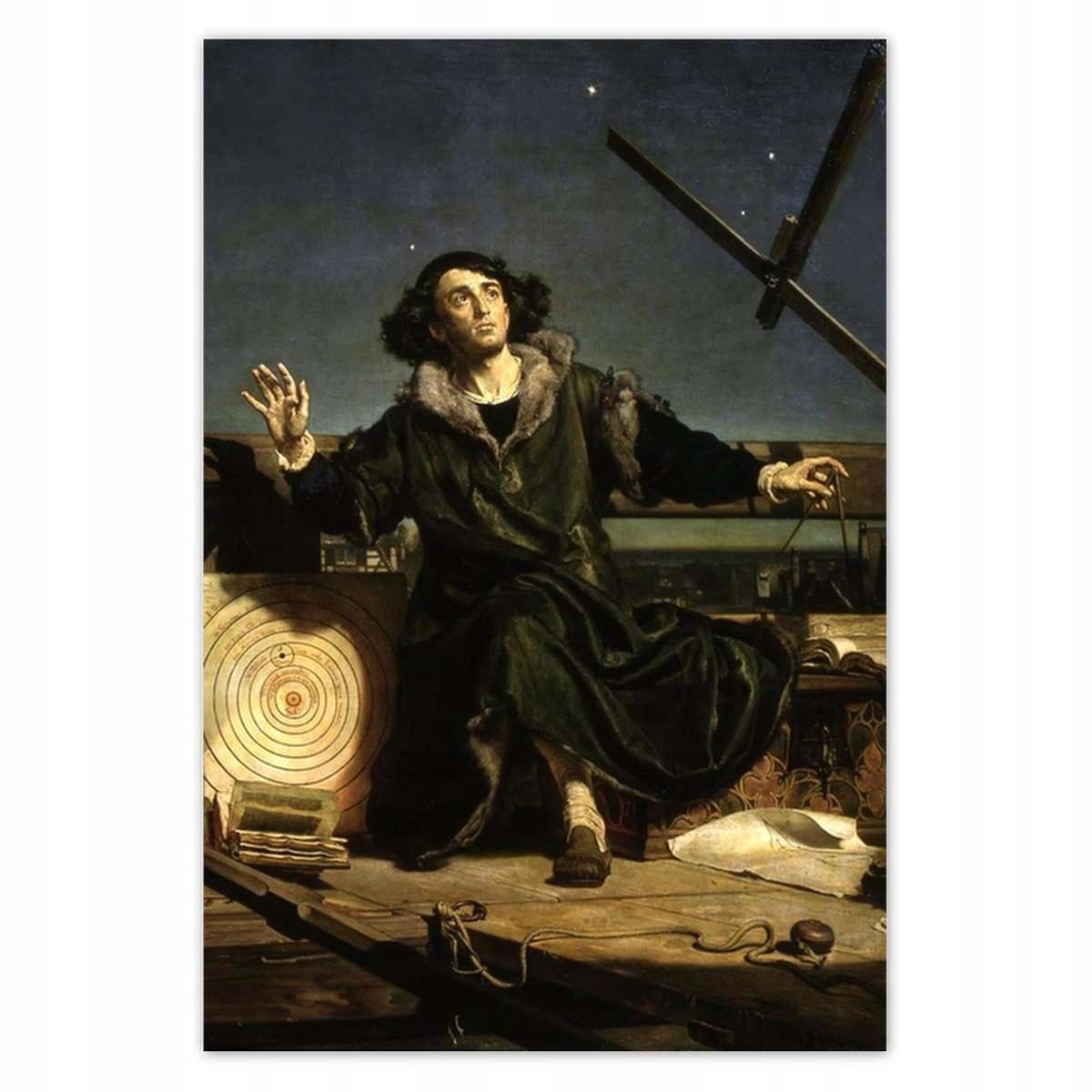 Plakáty 135x200 Astronom Koperník Rozhovor