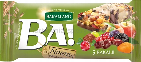 Levně Bakalland Ba! Tyčinka 5 Bakalii 40 G