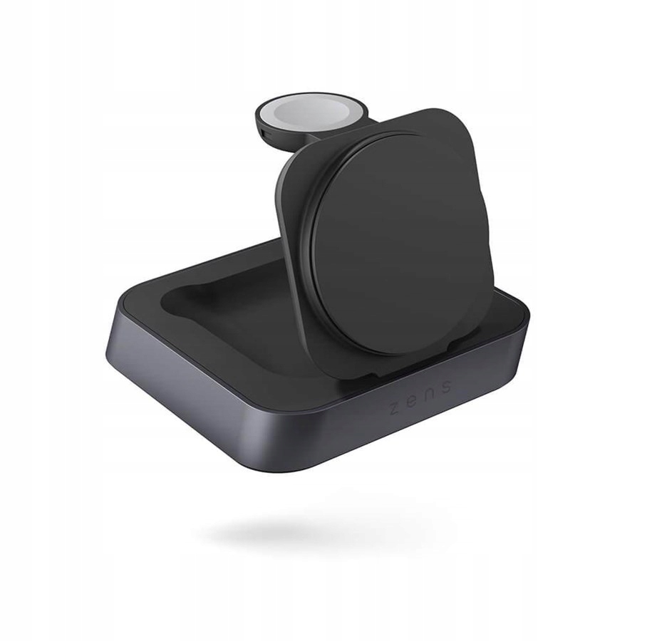 Zens Nightstand Charger Pro 2 ładowarka bezprzewodowa Qi2 15W do dwóch