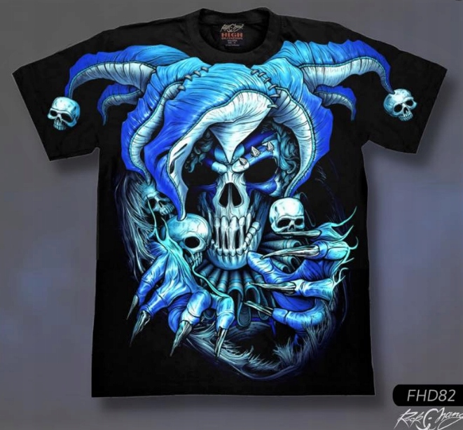 

Koszulka Klaun Joker Rock Chang FHD82 M