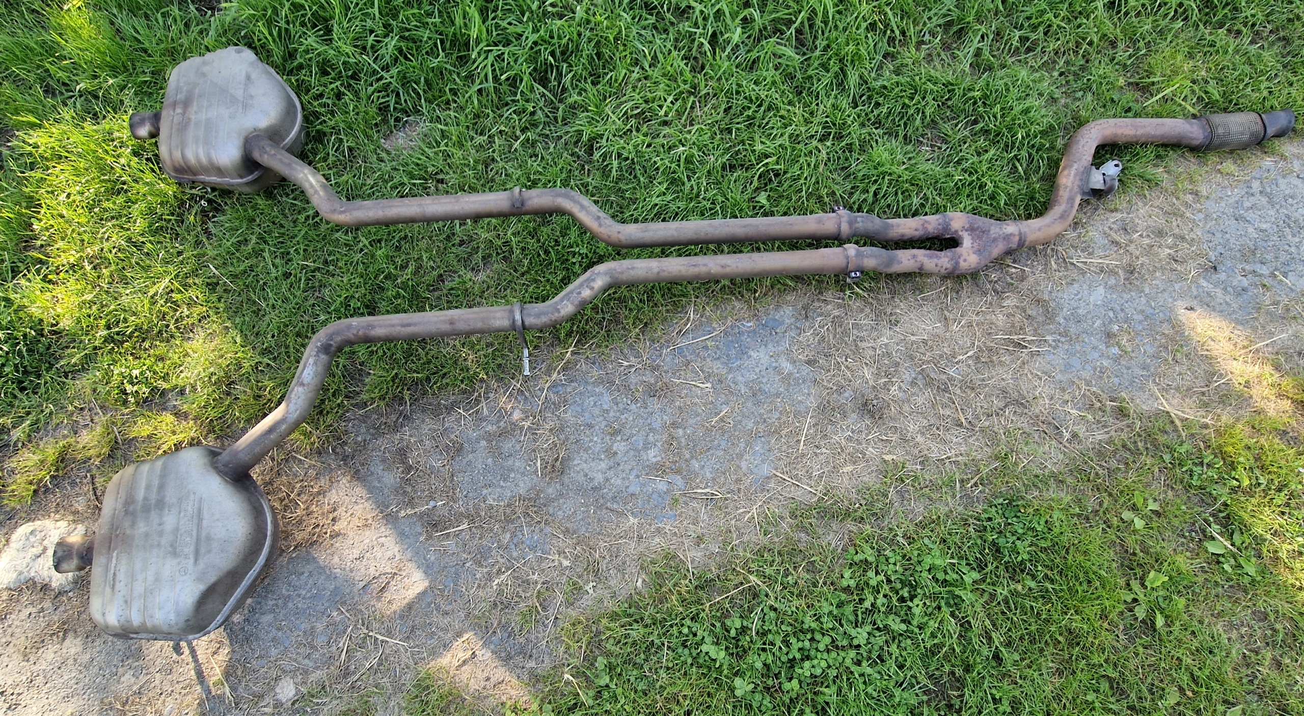 MERCEDES GLK 300 350 CDI СИСТЕМА ВЫХЛОПНАЯ ГЛУШИТЕЛЬ