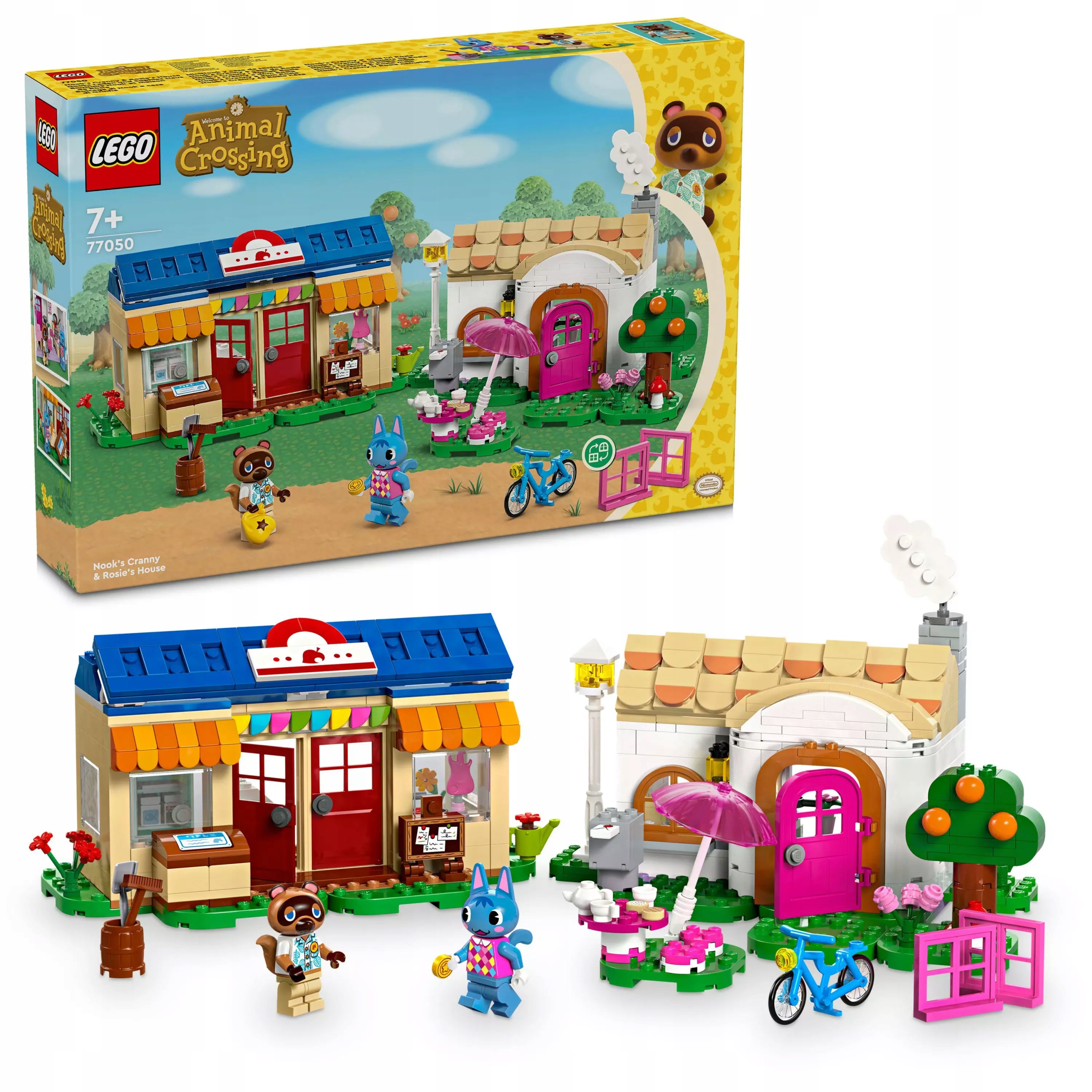 Lego Animal Crossing Nook's Cranny a domeček Rosie 77050