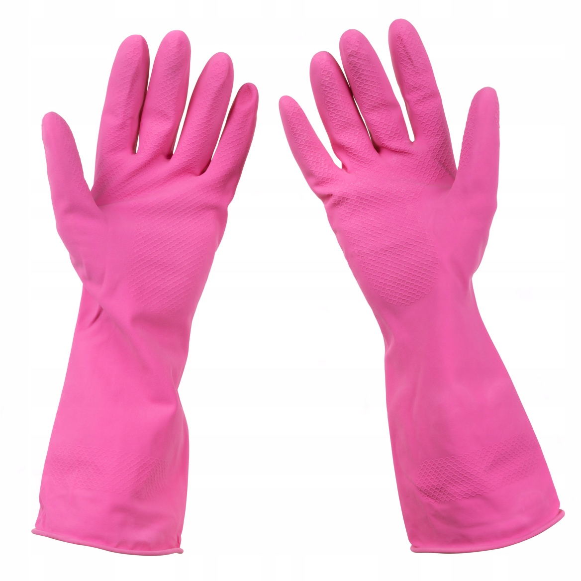 

Mocne Rękawice Lateksowe Gumowe Przemysłowe Rosa L