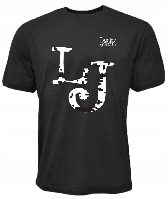 Koszulka Lucky John T-Shirt Black M Rozmiar: Medium (M)