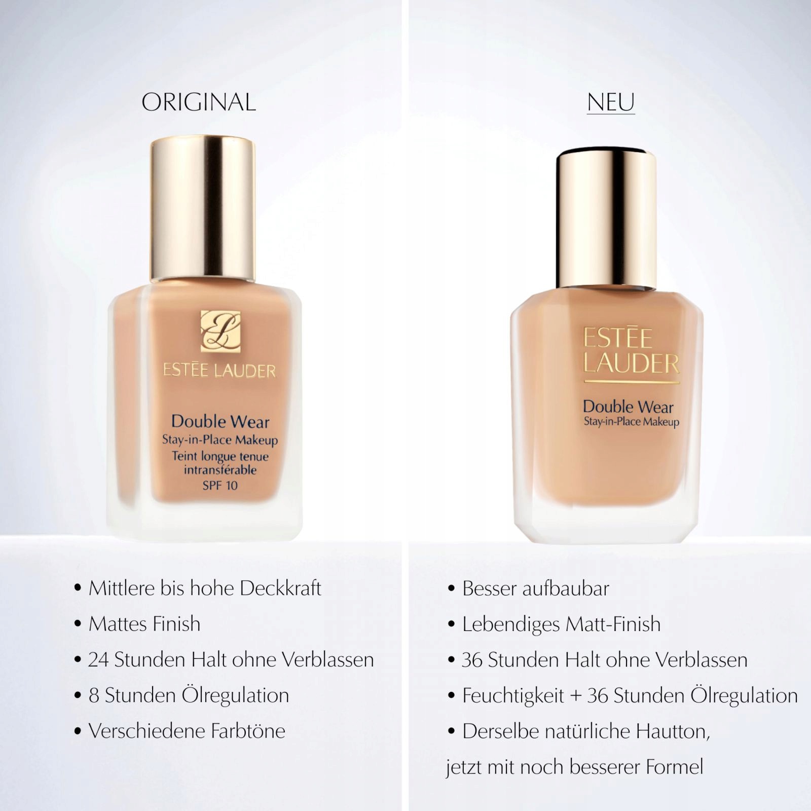 Estee Lauder Double Wear Stay-in Place Makeup Spf 10 30ML 3N2 Wheat
