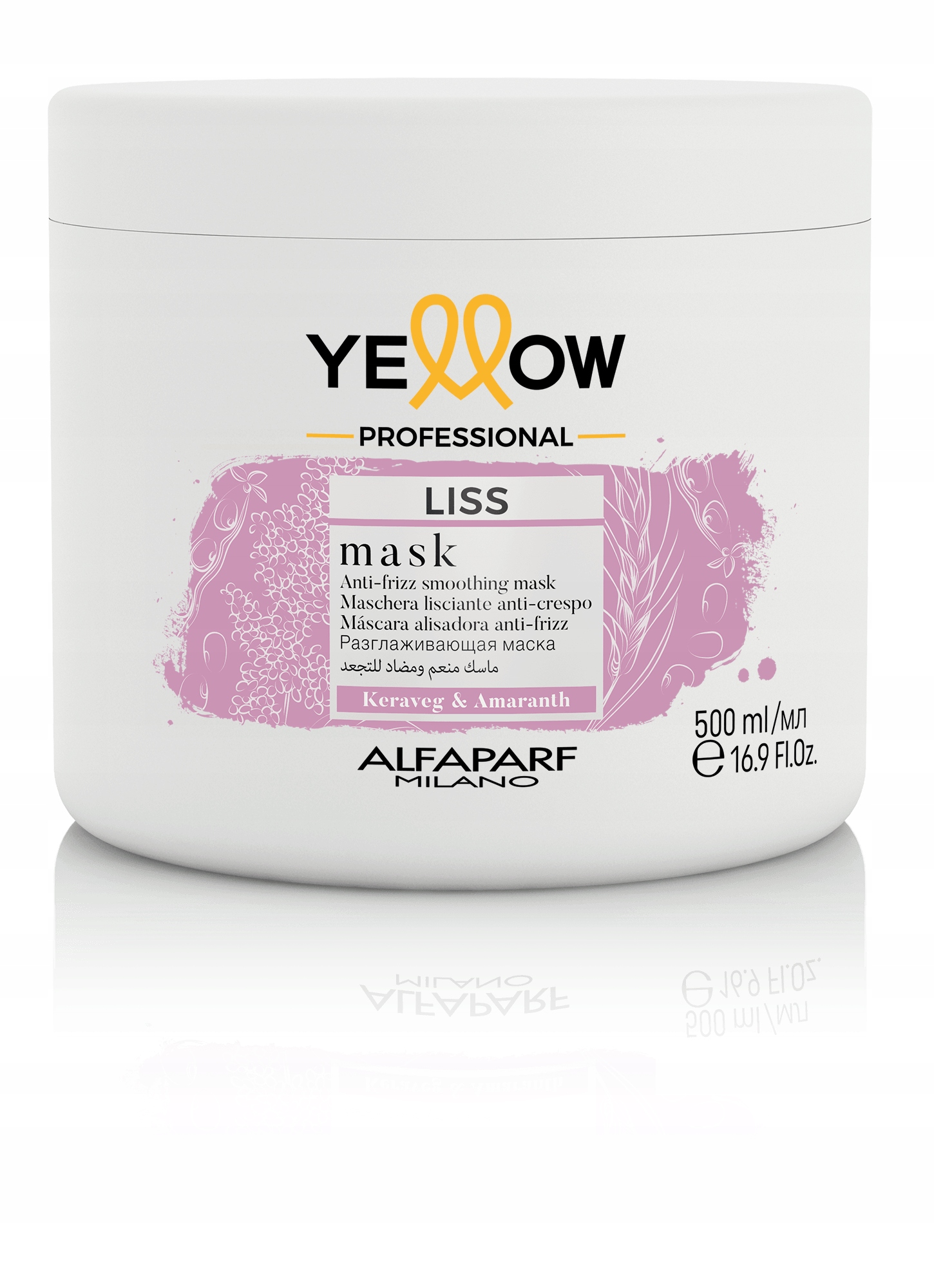 YELLOW LISS THERAPY Maska do włosów prostowanych