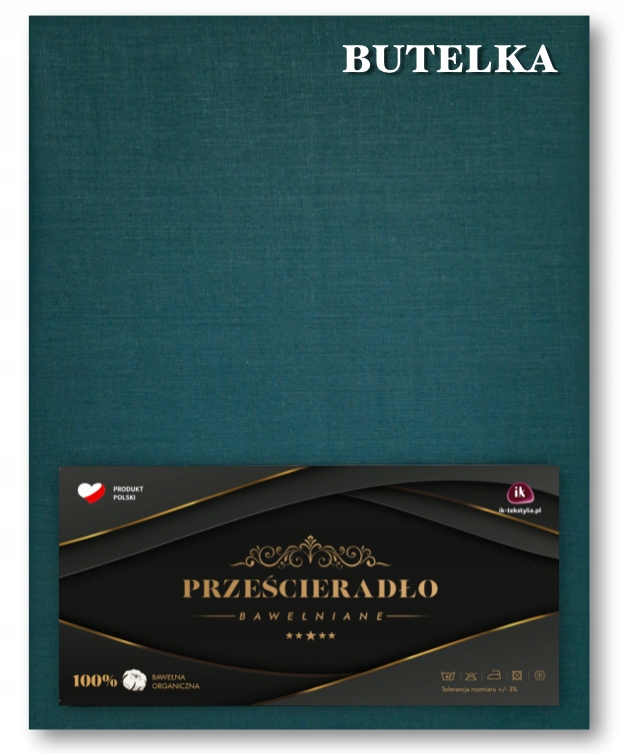 Prześcieradło tradycyjne 220x200 BEZ GUMKI POLSKIE Materiał wykonania bawełna