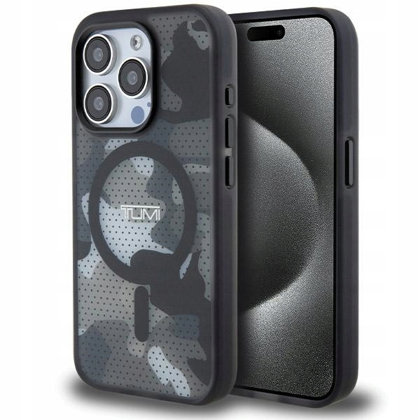 Tumi TUHMP15XTCAMK iPhone 15 Pro Max 6,7" čierny/black hardcase Frosted Camo