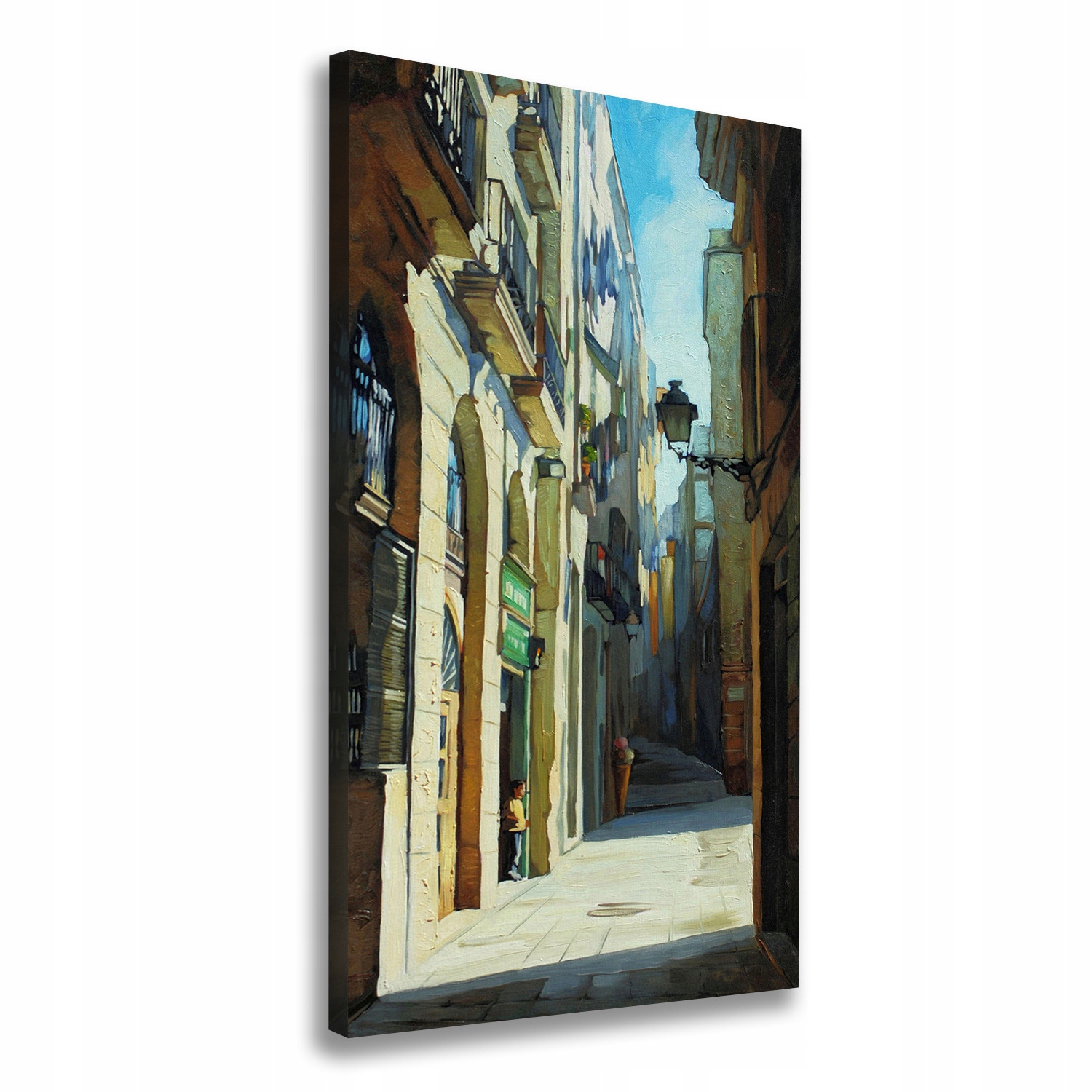 

Foto obraz na płótnie Ulice Barcelony 70x140 cm