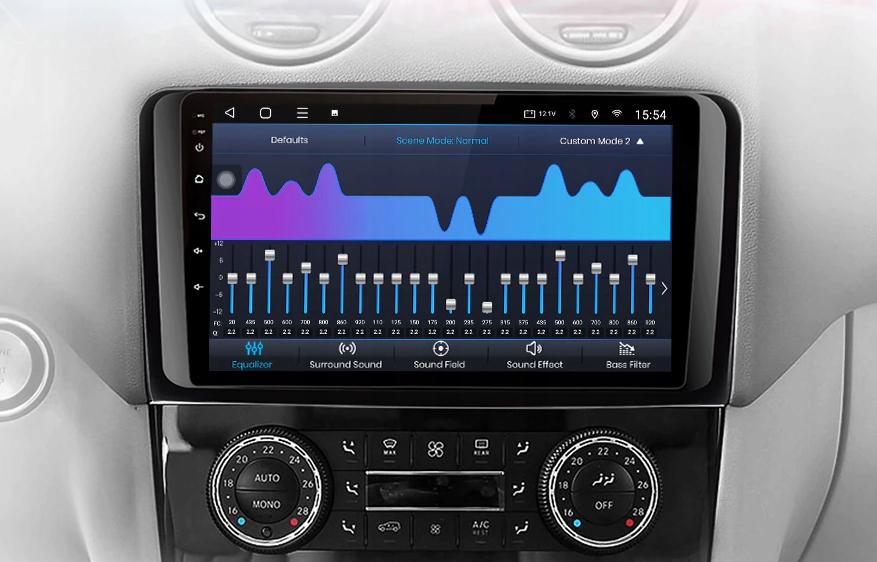 Radio nawigacja ANDROID Mercedes Benz ML W164 9'' Kod producenta 7416355622492